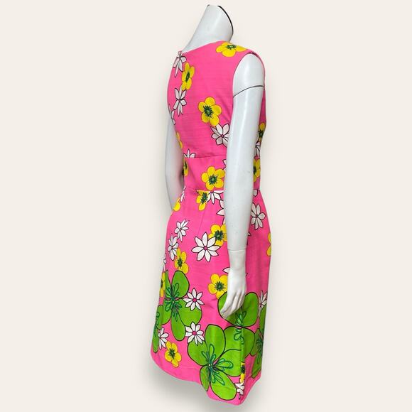 60s Hawaiian Sleeveless Wrap Dress by Malihini Designer Collection Hawaii - Picture 5 of 14